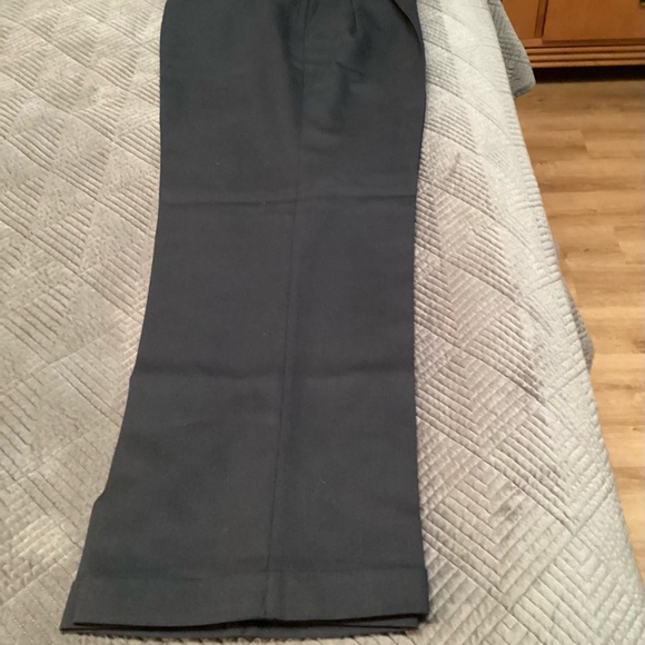 Pants Mens Black Dress Pants Cuffs Front Pleats Poshmark